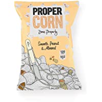 Los mejores  - Mantequilla de maní y almendra Propercorn- 90 g (paquete de 12)